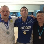 1 Руслан Эккель 2 Юрий Сазонов 3 Олег Тен